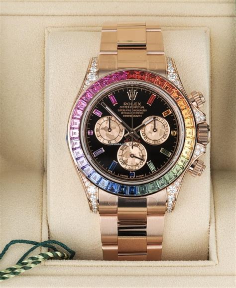 ministro boccia rolex rainbow|rolex rainbow daytona models.